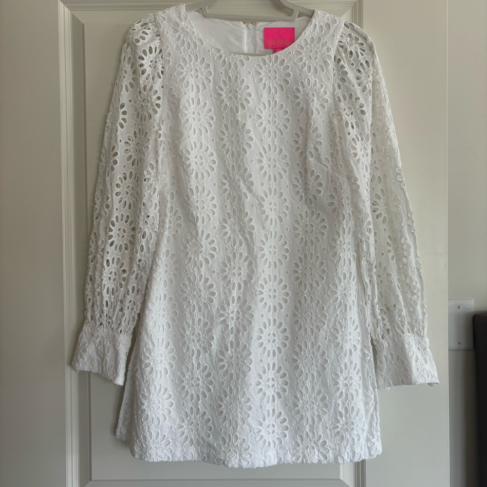 Lilly Pulitzer White Eyelet Romper